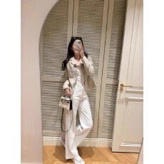 批发淡人高知穿搭一整套短款外套女春夏季2026休闲百搭直筒裤两件<b class='q'>套装</b>