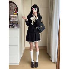 批发西装学院风jk制服小香风西服优雅风套装