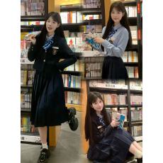 批发实拍有货 班服合唱诗歌朗诵团演出服装制服学高中生毕业校服套装