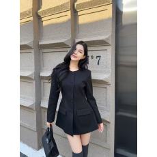 批发沙漏腰<b class='q'>小西装</b>连衣裙外套女2025年春秋新爆款裙摆小个子收腰西服