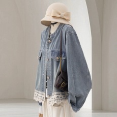 批发己出货 <b class='q'>甜美</b>优雅气质立领夹克