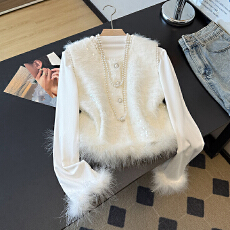 批发实拍新中式夹棉保暖马夹小香风国风坎肩上衣打底套装秋冬