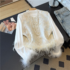 批发实拍新中式气质提花钉珠工艺排扣毛边马夹夹棉保暖打底衫套装女秋