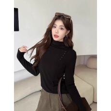 批发加厚一体<b class='q'>婴儿</b>绒打底衫女2025秋冬新款高级感内搭磨毛上衣