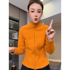 批发欧货2025秋季新款韩系双拉链立领加绒卫衣外套女收腰显瘦<b class='q'>休闲</b>上衣