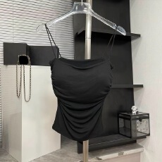 批发小吊带背心<b class='q'>女</b>遮副乳带胸垫美背文胸一体西装内搭打底抹胸上衣外穿