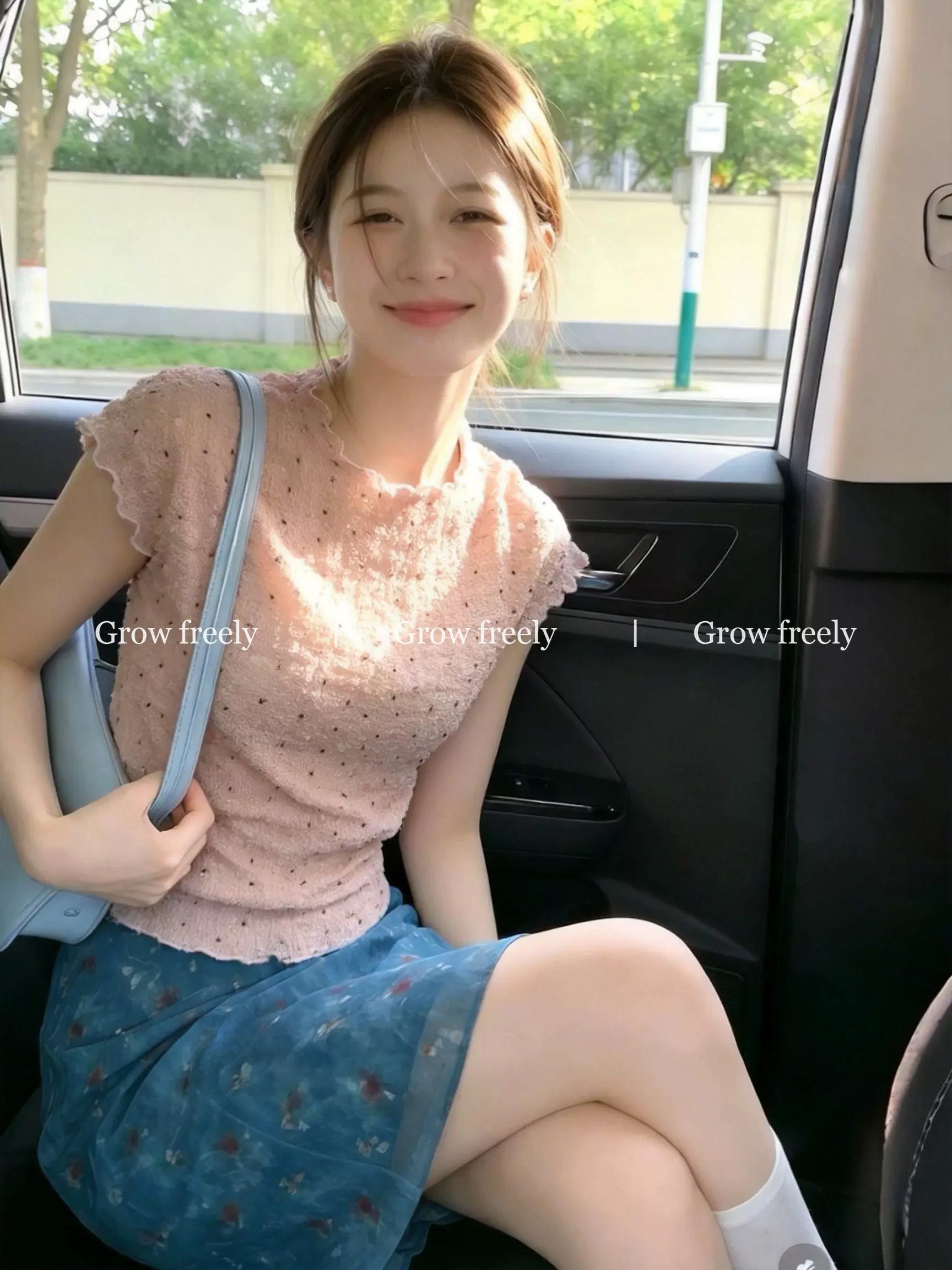 한 부서 핑크색 도트 무늬 질감 센스 레이스 셔츠 2026 여름 연령 감소 다용도 슬림해 보이는 품격 맨위