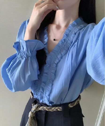 이른 가을 한 부서 분위기 센스 착용 가져 가라. 파란색 셔츠 그레이트 과소 평가 요리 한 얇고 가벼운 싱글 착용 고유 한 아름다운 아름다운 맨위