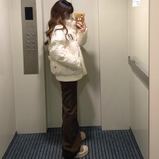 批发国潮民族风刺绣羽绒棉服女2025冬季新款复古宽松<b class='q'>情侣</b><b class='q'>加厚</b>棉衣<b class='q'>外套</b>