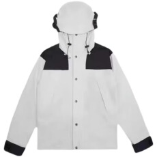 批发山系春秋款拼色冲锋衣棉衣<b class='q'>夹克</b>男女户外防风防水连帽夹棉外套潮