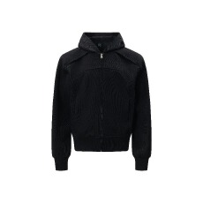 批发春秋季招财复古拼接连帽休闲<b class='q'>开衫</b><b class='q'>卫衣</b>男女潮痞帅运动拉链夹克外套