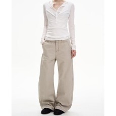 批发春秋季美式复古vintage<b class='q'>微喇</b><b class='q'>牛仔裤</b>男女cleanfit宽松休闲裤子ins