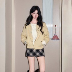 批发超好看外套女2025新款早秋季冷淡系独特韩里韩气的穿搭加厚初秋天