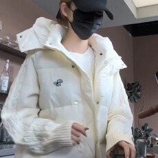 批发2025冬季新款韩系减龄宽松棉服<b class='q'>马甲</b>慵懒风针织毛衣女学生两件套装