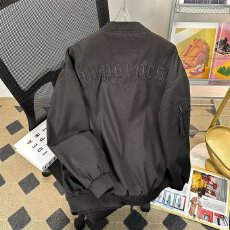 批发美式复古刺绣飞行员夹克男女春秋季新款潮牌宽松<b class='q'>百搭</b>休闲棒球服