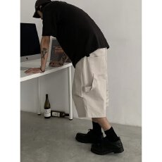 批发2026潮牌工装短裤男女夏季<b class='q'>新款</b>口袋休闲百搭五分阔腿裤子