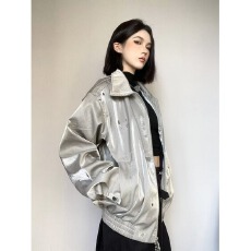 批发春秋新款<b class='q'>男</b>女<b class='q'>夹克</b>外套<b class='q'>男</b>女同款学生情侣款帅气时尚百搭休闲上衣