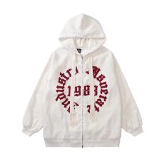 批发美式高街重磅连帽卫衣<b class='q'>男</b>女春秋2026新款外套高级感<b class='q'>开衫</b>上衣