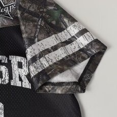 批发夏季新款美式男女v领上衣女泽西风球衣撞色拼接夏日百搭<b class='q'>短袖</b><b class='q'>t</b><b class='q'>恤</b>