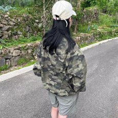 批发美式立领防晒衣男女潮牌宽松休闲帅气防晒服户外透气薄款<b class='q'>外套</b>