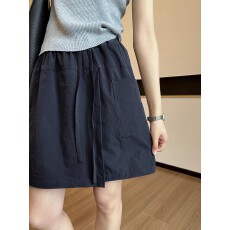 批发立体腰  美式工装短裙女夏季新款速干高腰a字裙半身<b class='q'>裙裤</b>