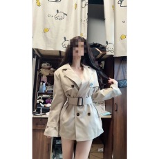 批发套装女2025秋季<b class='q'>纯</b>欲辣妹风衣夹克外套蕾丝吊带背心高腰短裤三件套