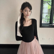 批发法式长袖<b class='q'>连衣裙</b>女2025秋冬假两件气质长裙<b class='q'>小礼服</b>裙子