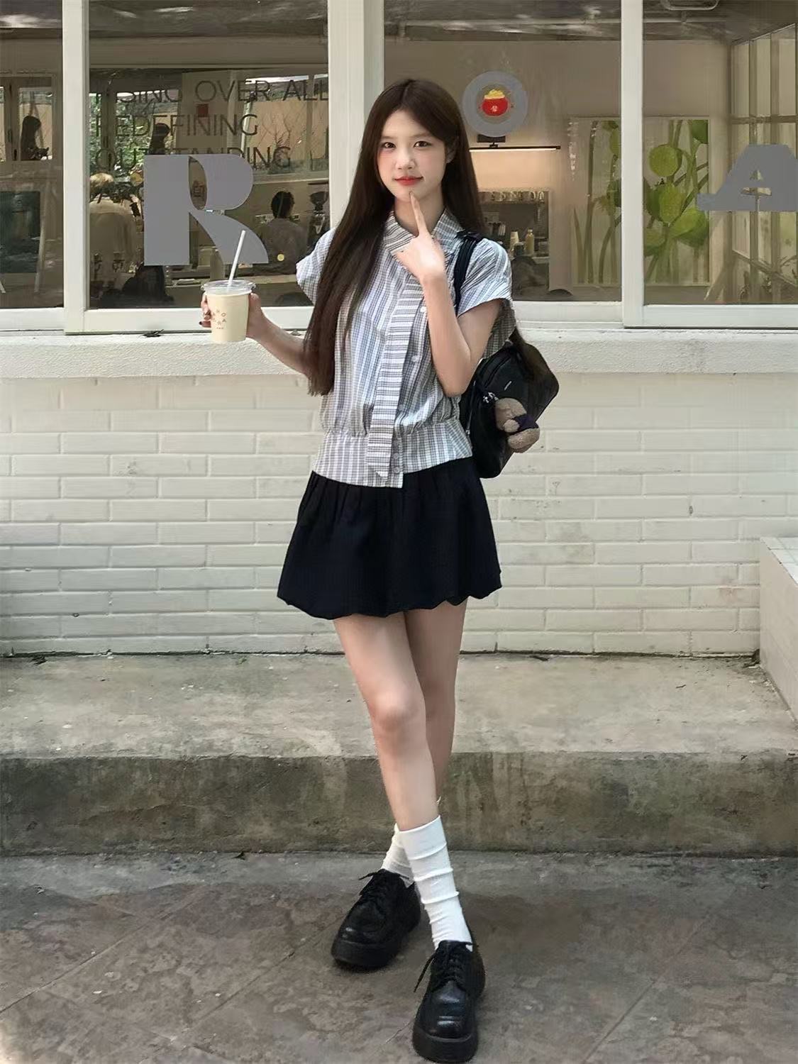장난기 넘치는 선언 고급 센스 불규칙 민소매 여성 셔츠 2026 여름 새로운 고유 한 캐주얼 셔츠