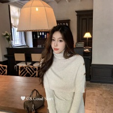 批发GS.GOOD博主穿搭超跑量秋冬气质温柔蕾丝花边v领针织<b class='q'>打底衫</b>两件套