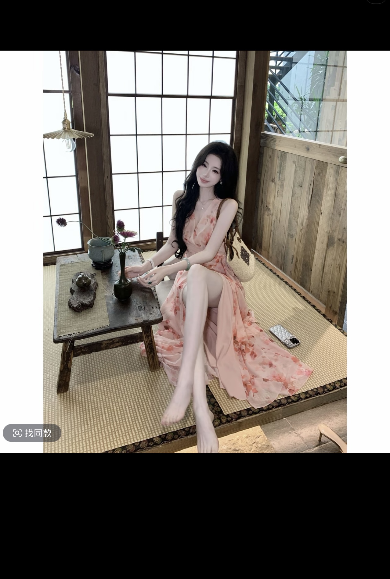 우아한 조 맞춤 꿀 지 수채화 물감 헤일로 염색 꽃 치마 하나 슬라이스 행침 목 드레스