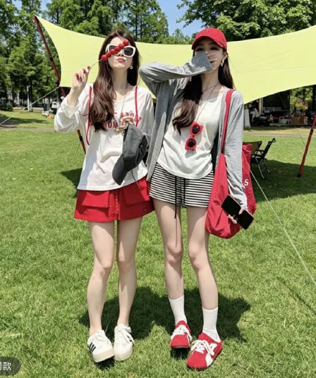 샤오 크릭 의류 여름 새로운 느긋한 바람 자외선 차단 슬립 오픈 가디건 세트 2276 스트라이프 반바지