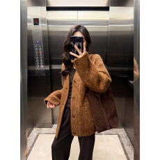 批发<b class='q'>欧洲站</b>松弛感时尚别致外套2025年秋冬高级感气质英伦风通勤上衣女