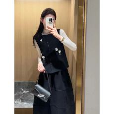 批发2026秋季新款<b class='q'>马甲</b>半身裙套装女超火流行穿搭一整套巨好看的两件套