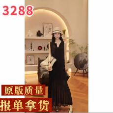 THE MENG瘦瘦裙凉感天丝时尚显瘦连衣裙