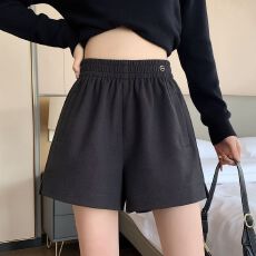 批发实拍大量有货 阔腿<b class='q'>裤</b><b class='q'>短裤</b>女冬季新款A子毛呢<b class='q'>裤</b><b class='q'>韩版</b>百搭显瘦<b class='q'>裤</b>子