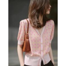 批发百搭设计通勤温柔<b class='q'>个性</b><b class='q'>时尚</b>休闲欧货2026年夏季新款上衣女