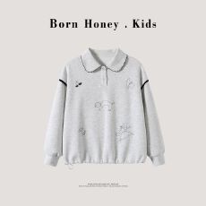 批发女童卫衣秋2026新款洋气童装小女孩春秋超好看上衣儿童秋季polo衫