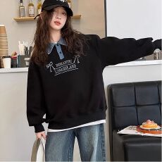 批发女童卫衣秋冬2026新款秋装衣服洋气秋天时髦秋季打底衫上衣服大童