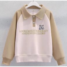 批发女童春秋款卫衣大女孩洋气儿童装时髦气质打底衫秋季上衣服6潮岁7