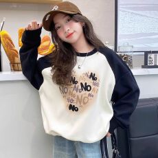 批发<b class='q'>女</b><b class='q'>童</b>卫衣春秋装2026新款女大童网红上衣儿童打底衫初中生长袖T恤