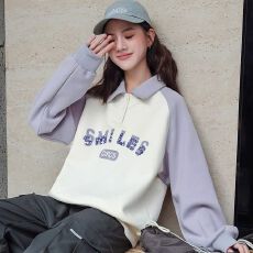 女童秋季卫衣2026新款洋气童装女孩秋装衣服儿童polo领春秋款上衣