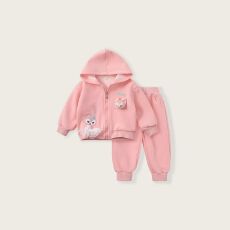 批发女童套装春秋季2026<b class='q'>新款</b>小童网红<b class='q'>运动</b>时髦衣服宝宝洋气儿童装秋装