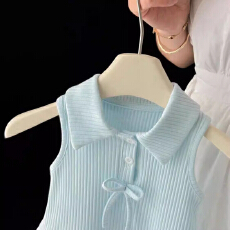 批发女童小童学院夏季蓬蓬裙新款<b class='q'>儿童</b>可爱<b class='q'>连衣裙</b>背心宝宝甜美花苞公主