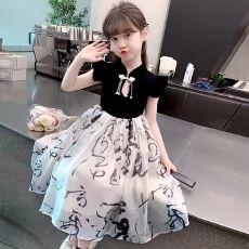 女童连衣裙夏装2026年新款洋气中大童国风新中式夏季超仙裙子国潮