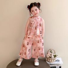 批发哪咤儿童服装<b class='q'>女</b><b class='q'>童</b>国风套装夏季2026新款汉服女孩超火<b class='q'>夏装</b>哪吒衣服