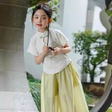 女童套装夏季2026新款网红洋气时髦衣服女孩宝宝短袖儿童夏装衣服