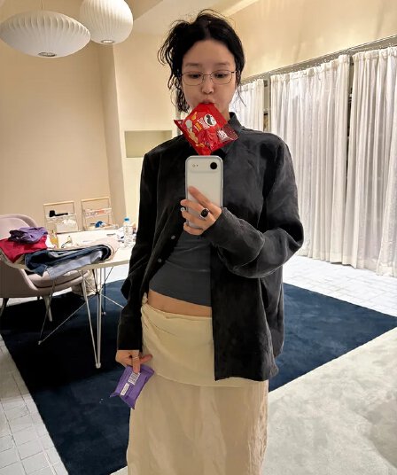 chic 한국 가을 새로운 레트로 개성 품격 느긋한 루즈핏 패션 다용도 셔츠 맨위