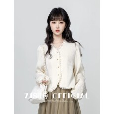 批发大码法式小香风v领短款衬衫<b class='q'>外套</b>女春装胖mm显瘦宽松气质正肩上衣