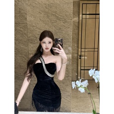 批发实拍~名媛性感连衣裙女聚会高级感修身显瘦生日小礼服<b class='q'>包臀</b><b class='q'>短裙</b>
