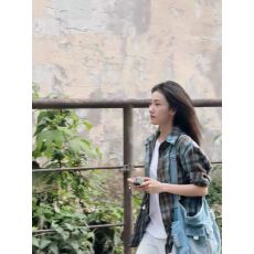 批发潮牌双色磨毛格子衬<b class='q'>衫</b>男女春季复古美式宽松长袖衬<b class='q'>衣</b><b class='q'>情侣</b><b class='q'>外套</b>